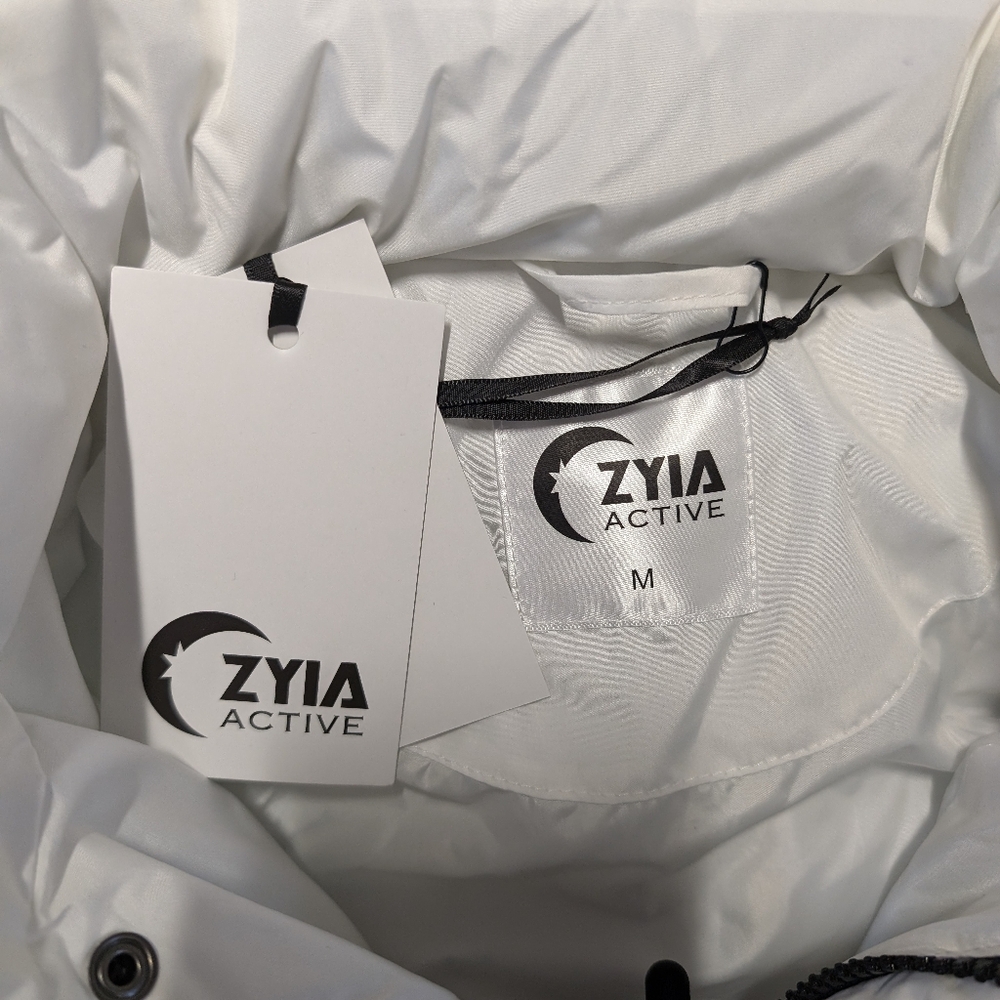 White Expedition Puffy Coat